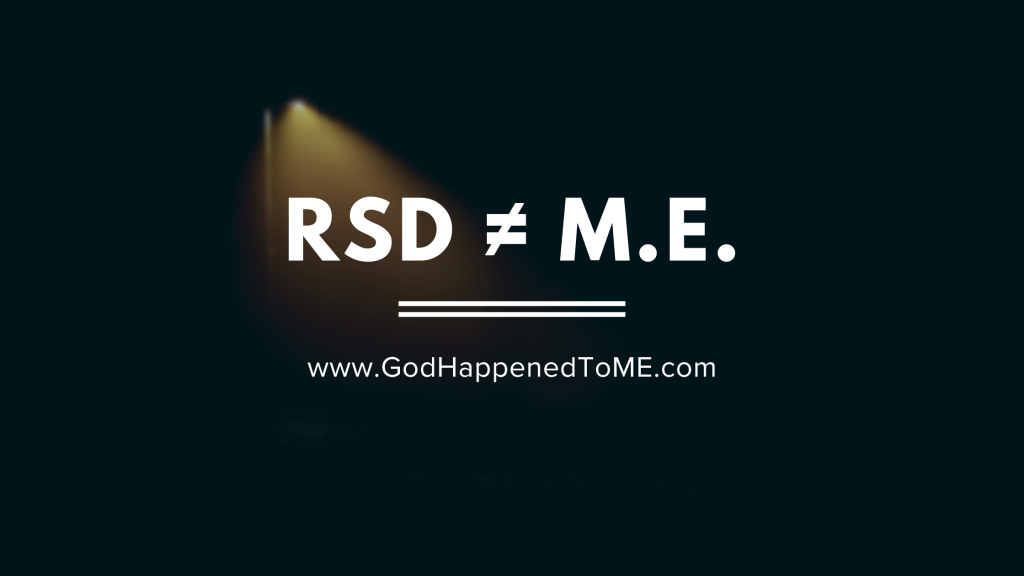 RSD ≠ M.E.