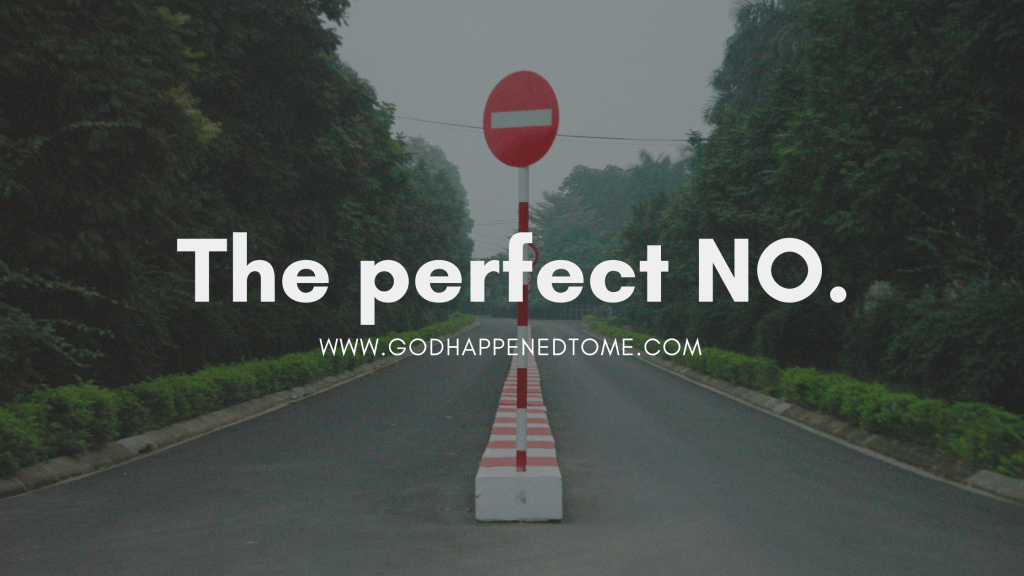 The perfect NO.